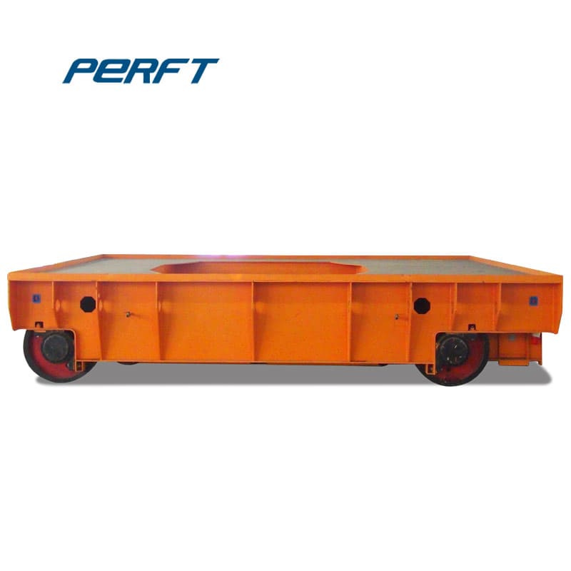 30 ton trackless transfer trolly for steel plant